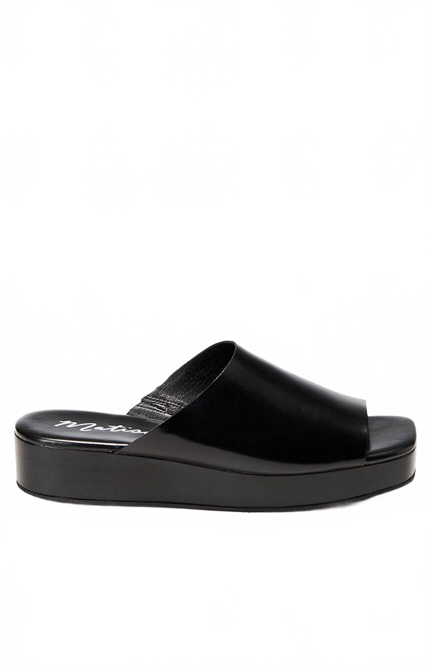 NEW MATISSE women's lido sandal in black leather